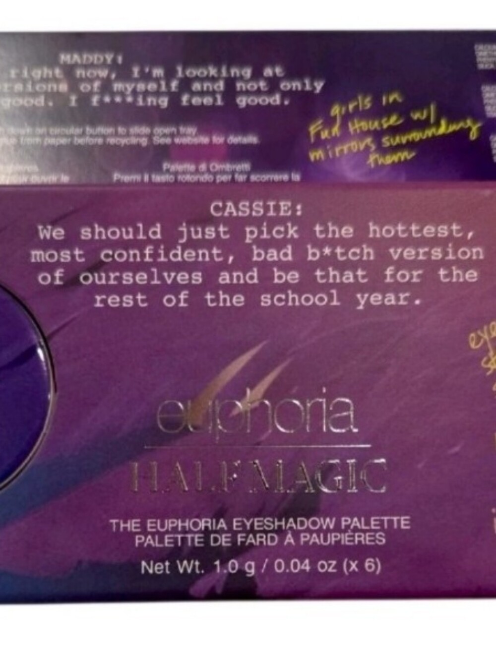 HALF MAGIC x EUPHORIA Eyeshadow Palette Limited Edition Donni Davy - NEW IN BOX - Picture 4 of 5